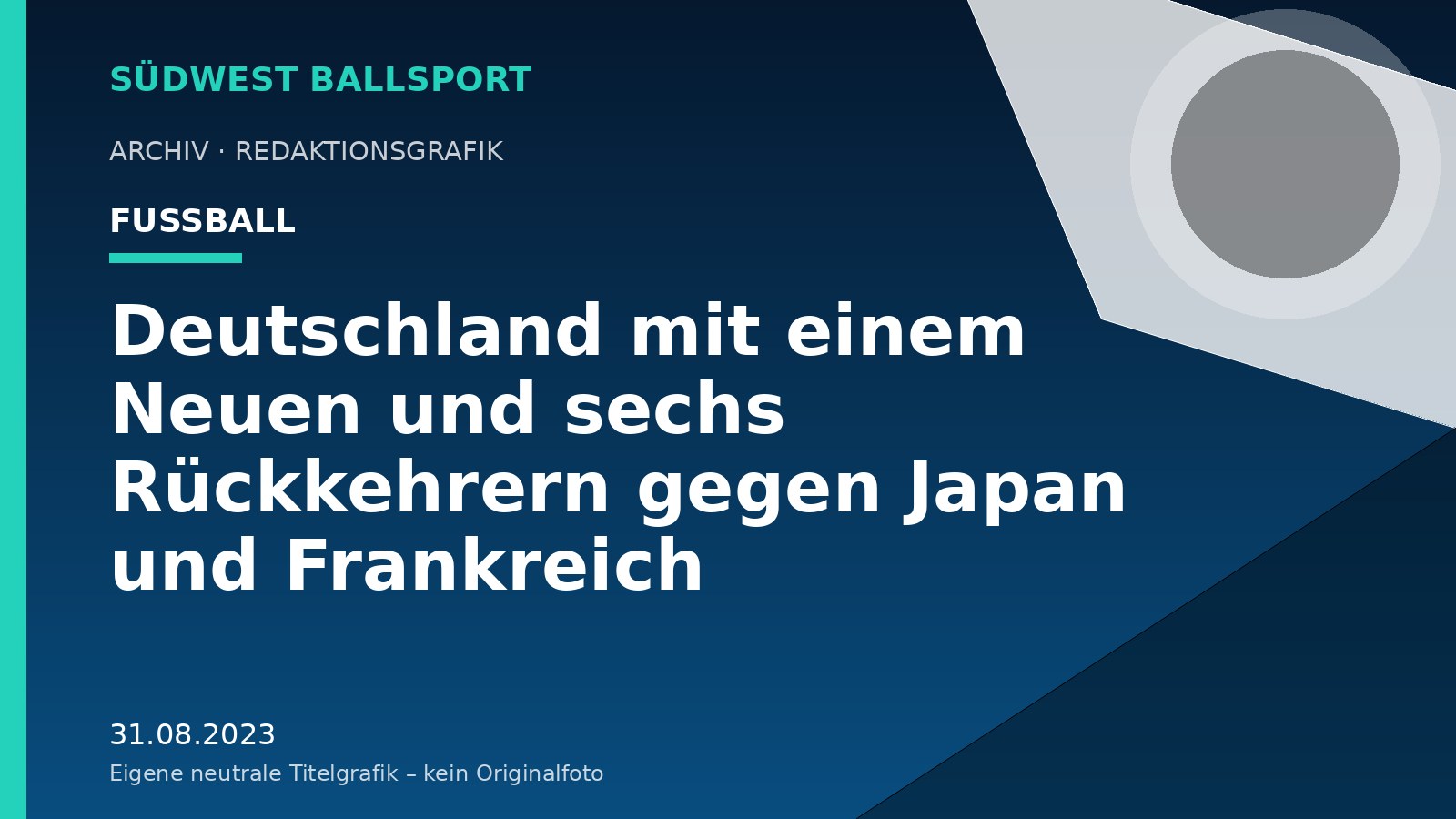Deutschland mit einem Neuen und sechs Rückkehrern gegen Japan und Frankreich Deutschland mit einem Neuen und sechs Rückkehrern gegen Japan und Frankreich – Südwest Ballsport