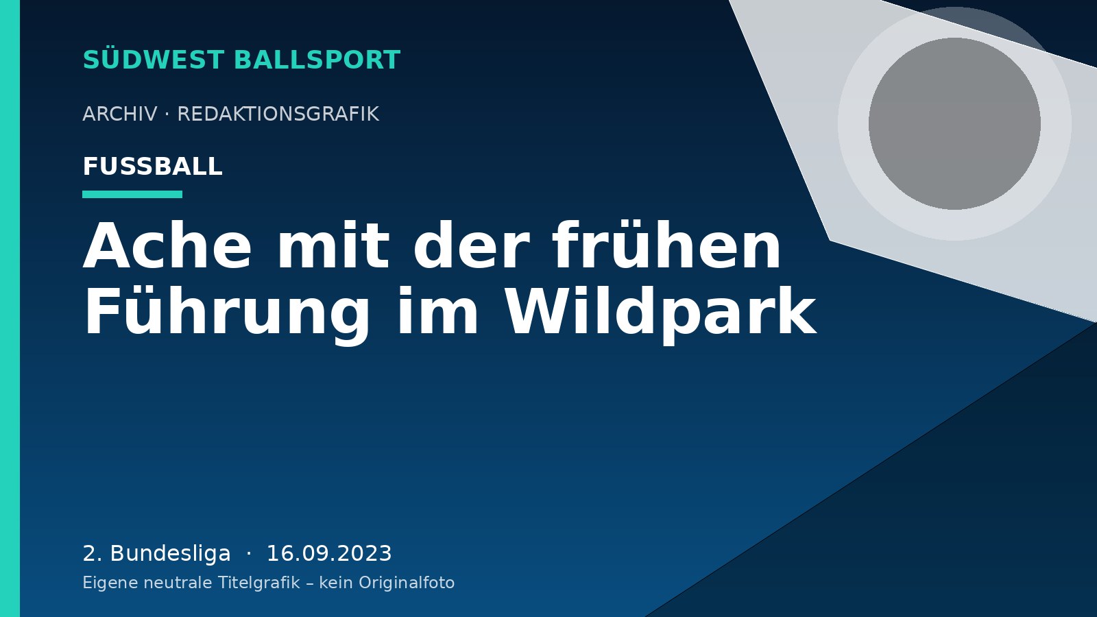 Ache mit der frühen Führung im Wildpark Ache mit der frühen Führung im Wildpark – Südwest Ballsport