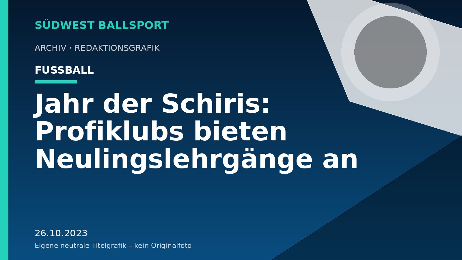 Jahr der Schiris: Profiklubs bieten Neulingslehrgänge an – Südwest Ballsport