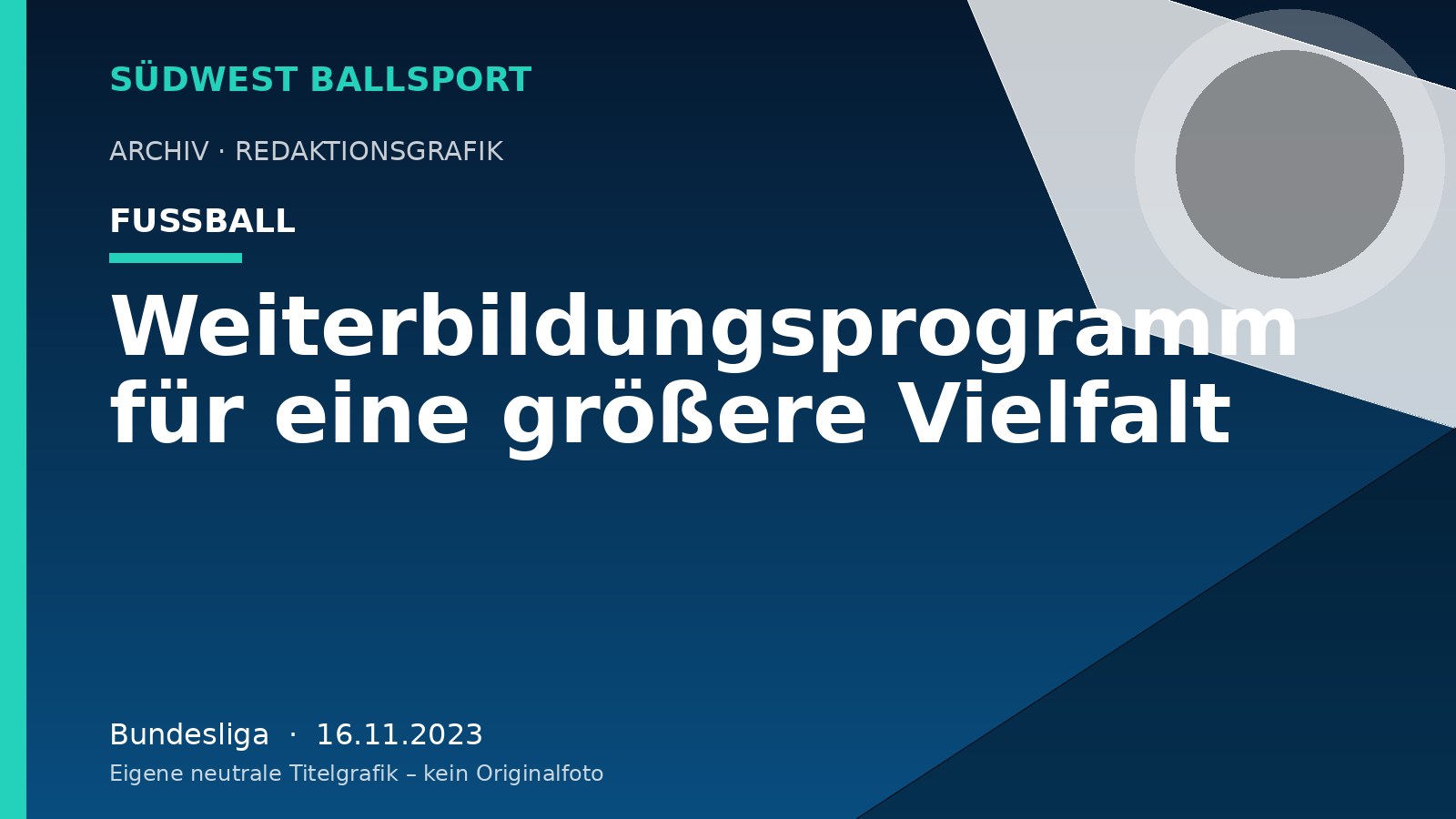 Weiterbildungsprogramm für eine größere Vielfalt – Südwest Ballsport