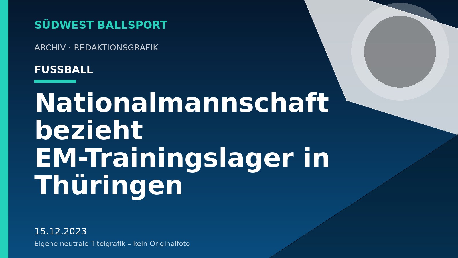 Nationalmannschaft bezieht EM-Trainingslager in Thüringen Nationalmannschaft bezieht EM-Trainingslager in Thüringen – Südwest Ballsport
