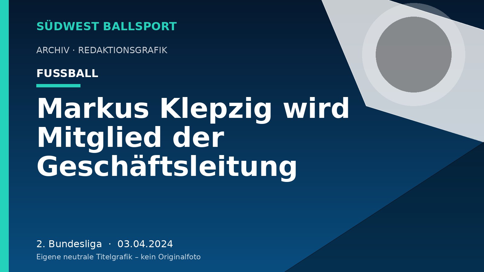 Markus Klepzig wird Mitglied der Geschäftsleitung – Südwest Ballsport