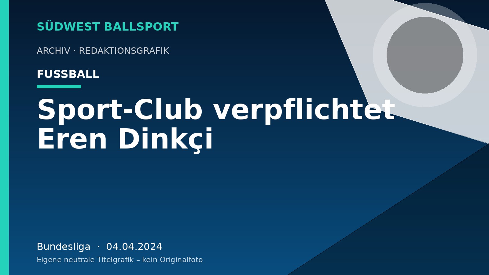 Sport-Club verpflichtet Eren Dinkçi – Südwest Ballsport