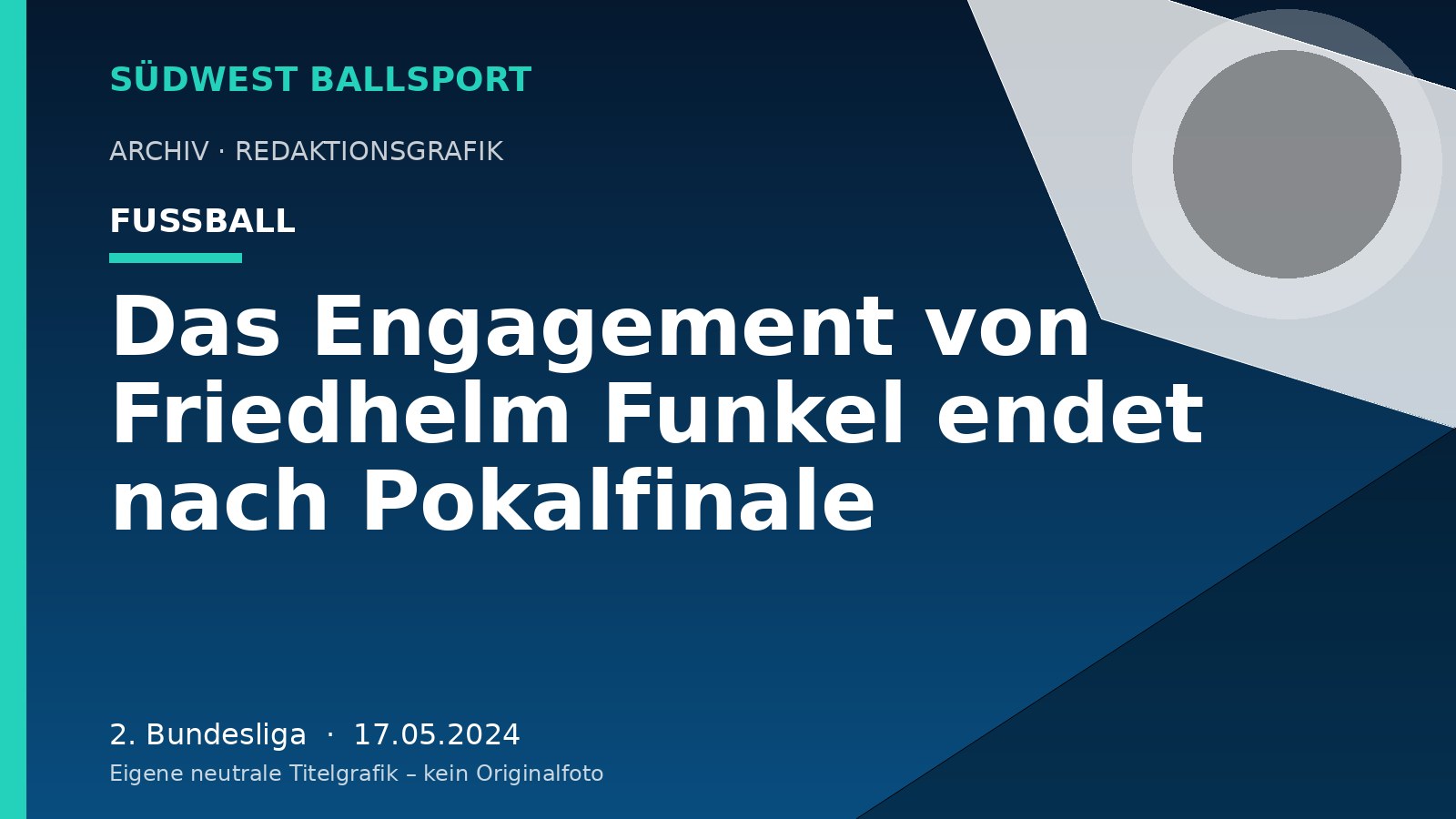 Das Engagement von Friedhelm Funkel endet nach Pokalfinale – Südwest Ballsport