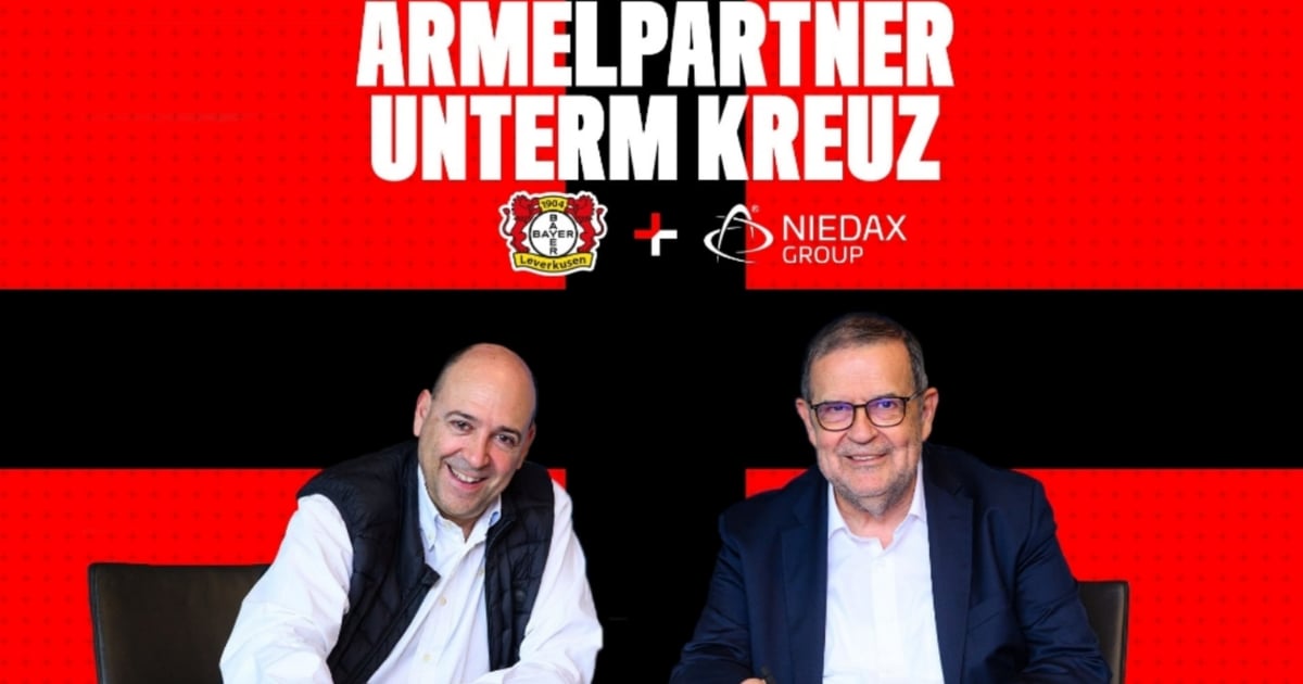 Niedax Group wird neuer Ärmelpartner von Bayer 04 Leverkusen