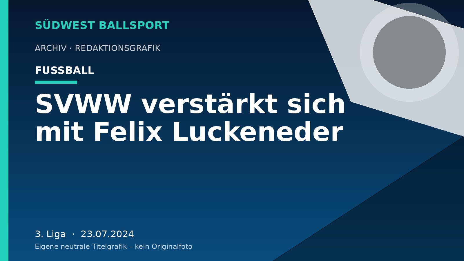 SVWW verstärkt sich mit Felix Luckeneder – Südwest Ballsport