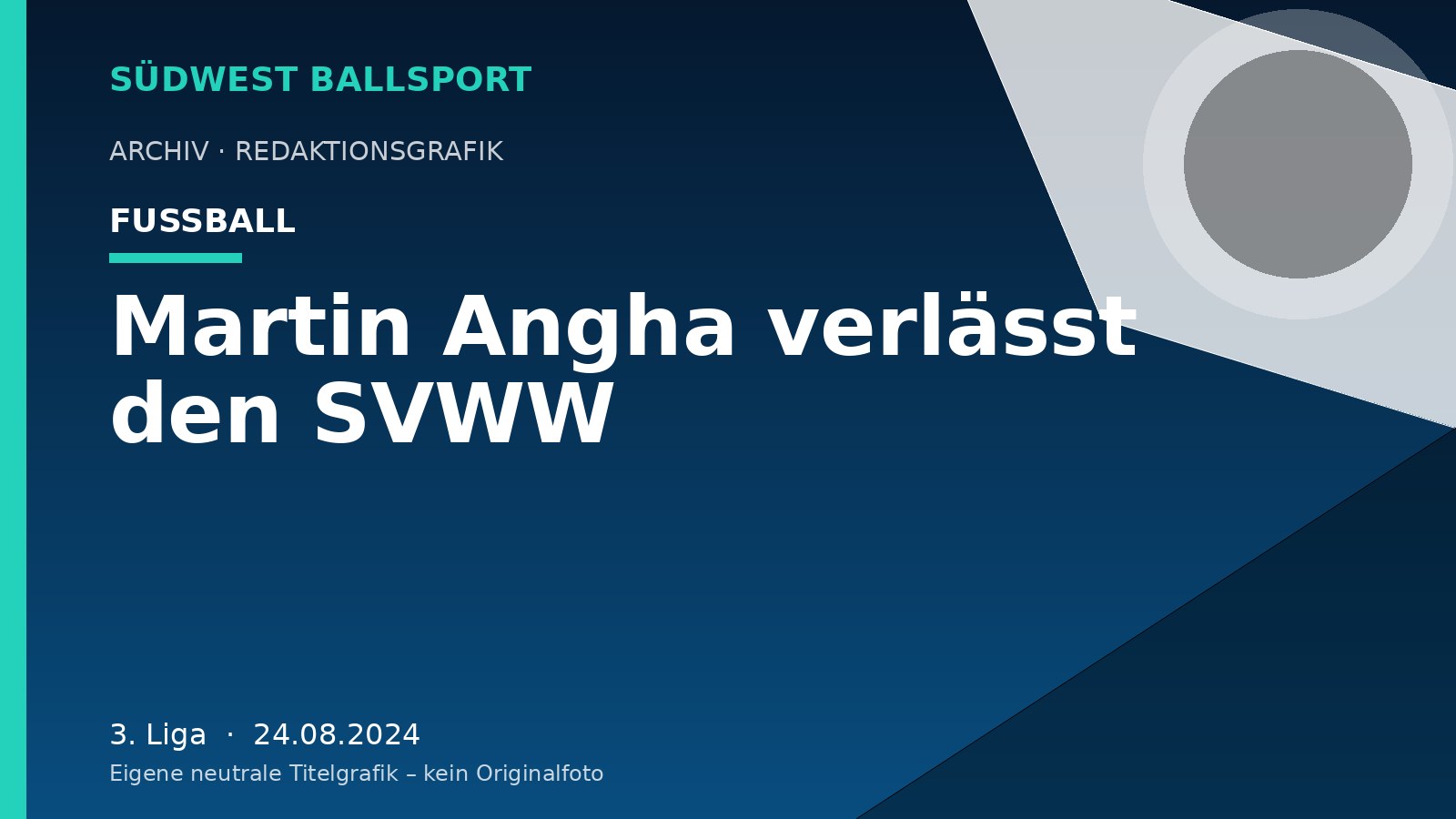 Martin Angha verlässt den SVWW – Südwest Ballsport