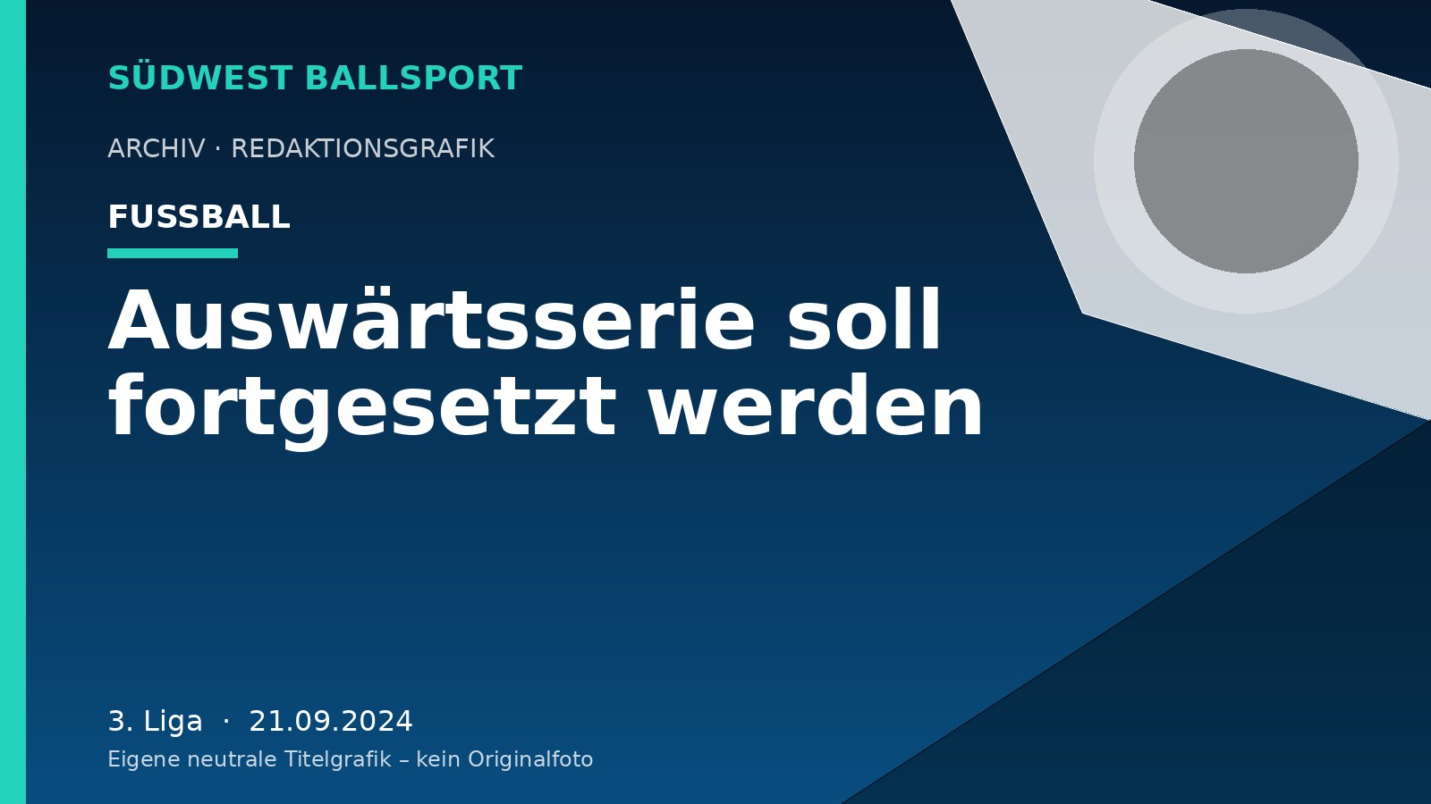 Auswärtsserie soll fortgesetzt werden – Südwest Ballsport