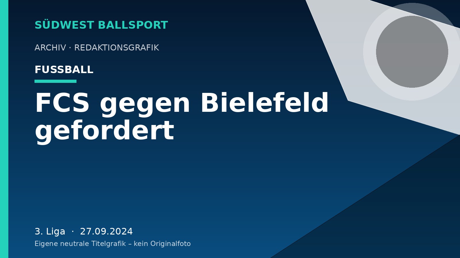 FCS gegen Bielefeld gefordert – Südwest Ballsport