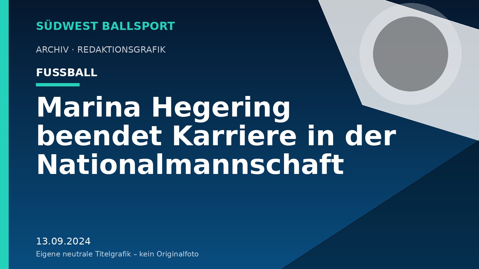 Marina Hegering beendet Karriere in der Nationalmannschaft – Südwest Ballsport