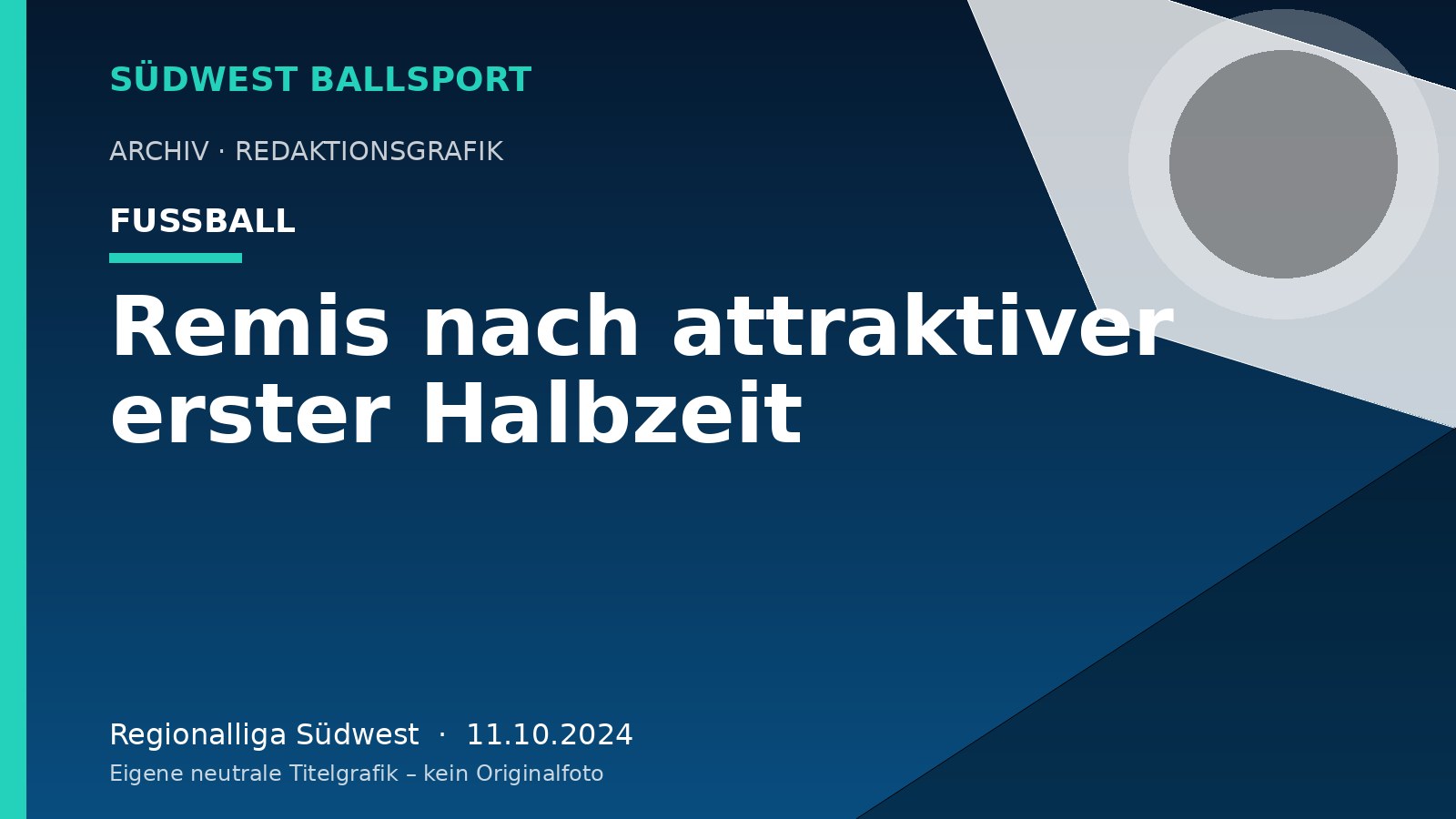 Remis nach attraktiver erster Halbzeit – Südwest Ballsport