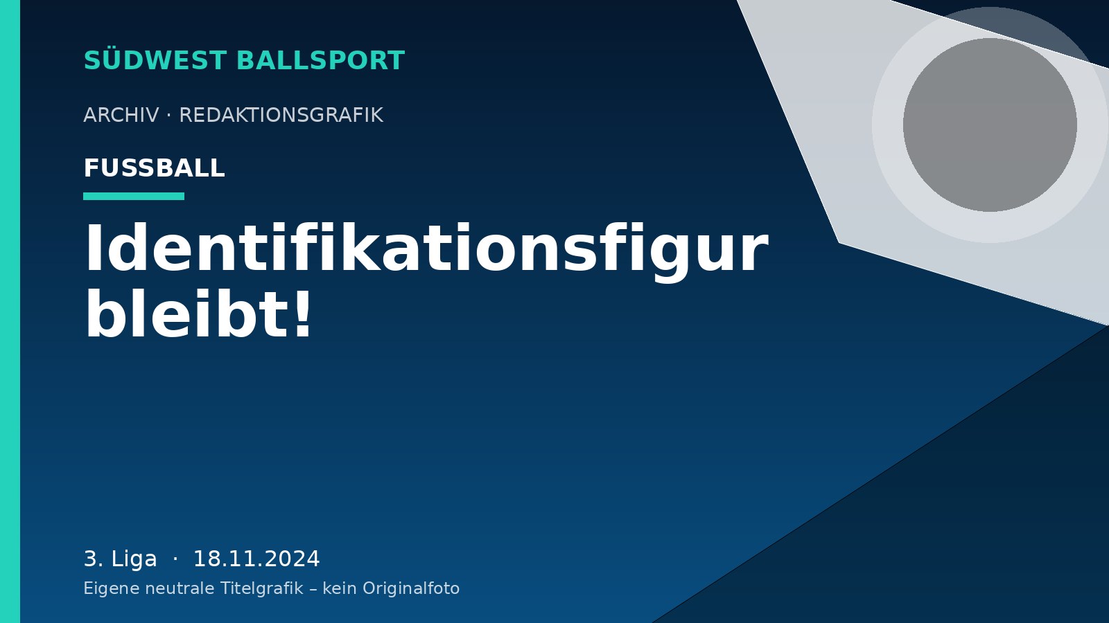 Identifikationsfigur bleibt! Identifikationsfigur bleibt! – Südwest Ballsport