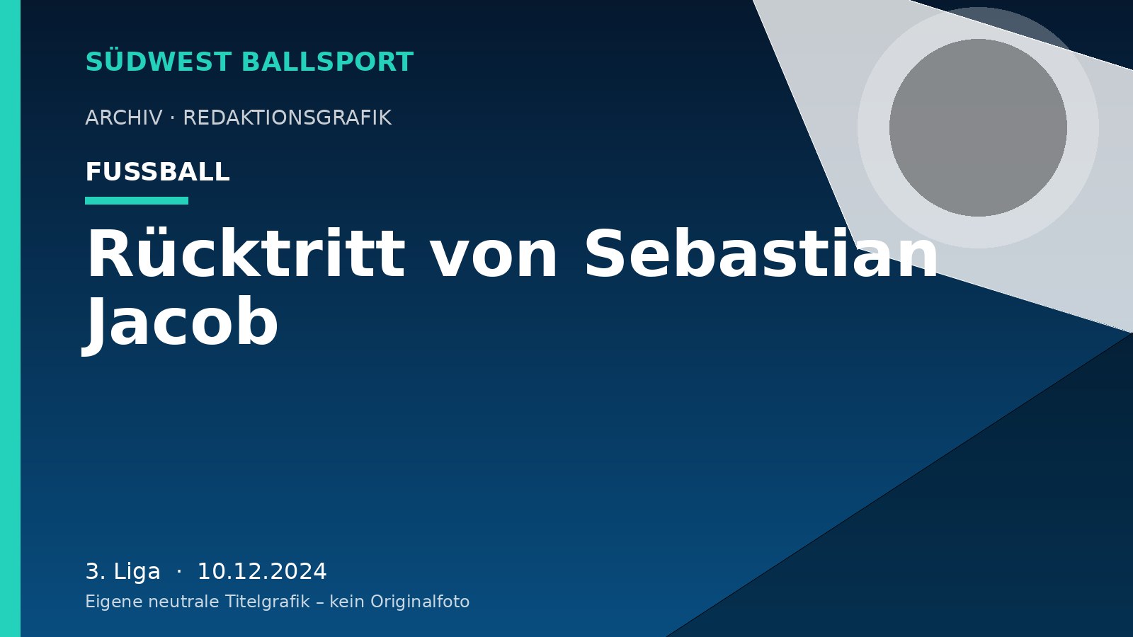 Rücktritt von Sebastian Jacob – Südwest Ballsport