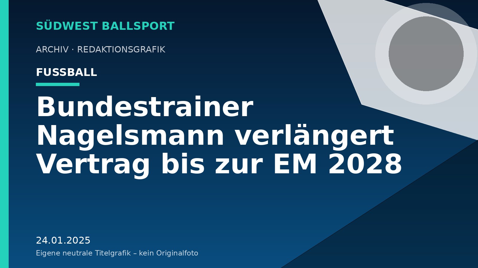 Bundestrainer Nagelsmann verlängert Vertrag bis zur EM 2028 – Südwest Ballsport