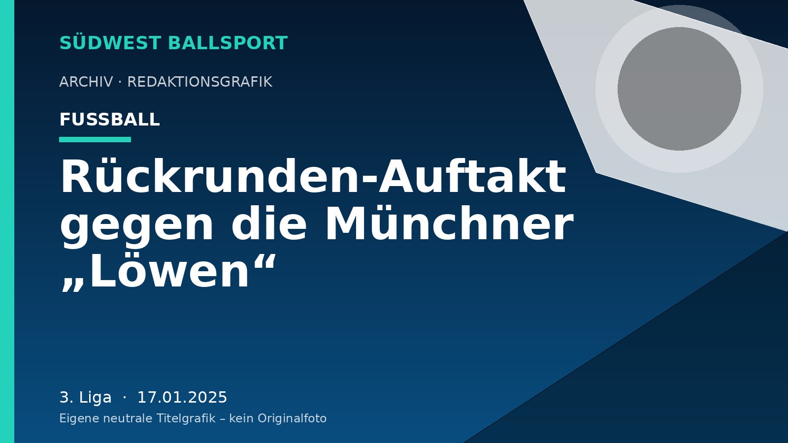 Rückrunden-Auftakt gegen die Münchner „Löwen“ – Südwest Ballsport