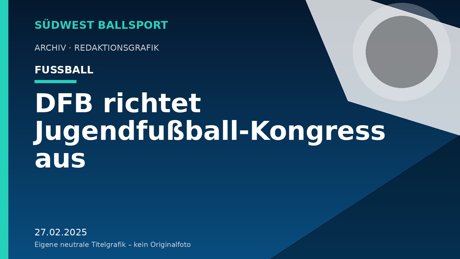 DFB richtet Jugendfußball-Kongress aus – Südwest Ballsport