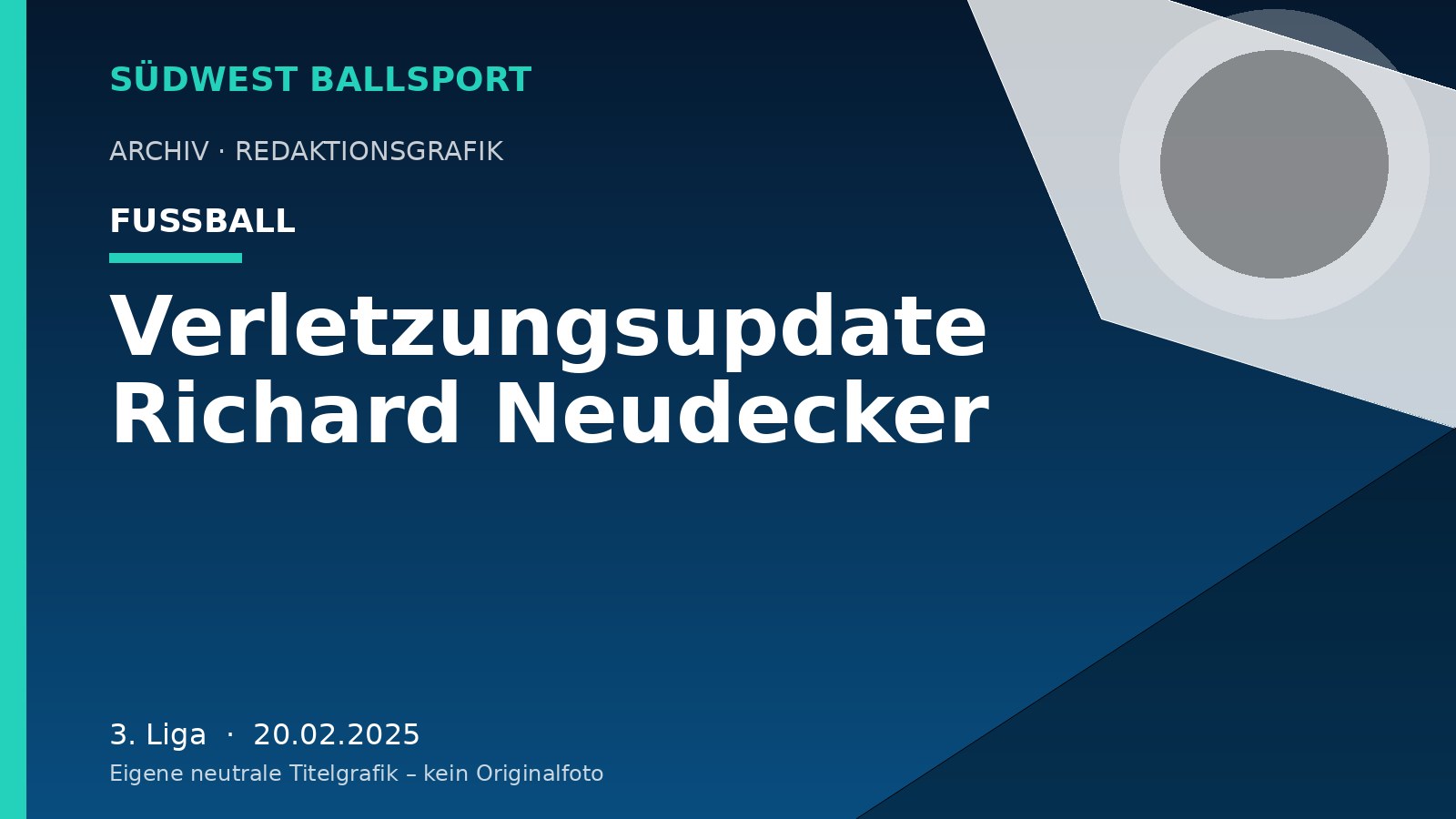 Verletzungsupdate Richard Neudecker – Südwest Ballsport