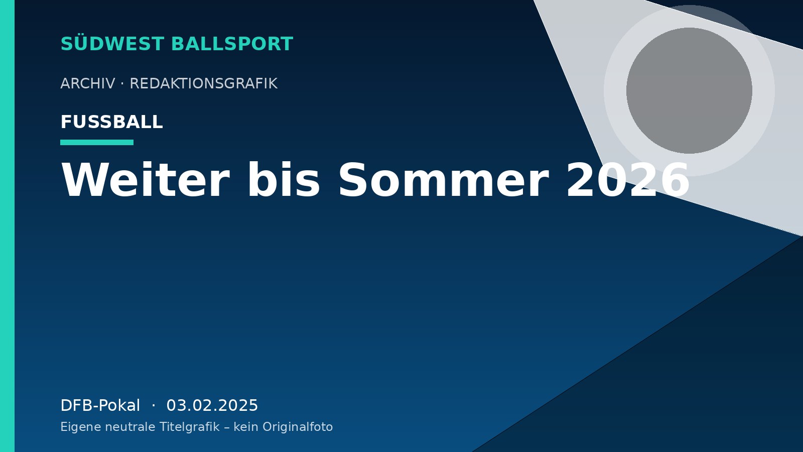 Weiter bis Sommer 2026 – Südwest Ballsport