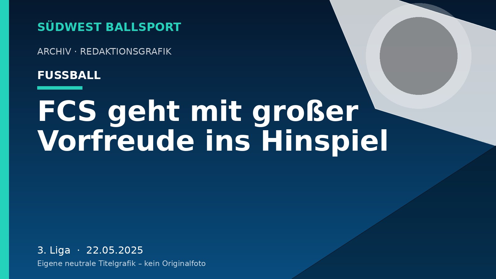 FCS geht mit großer Vorfreude ins Hinspiel – Südwest Ballsport