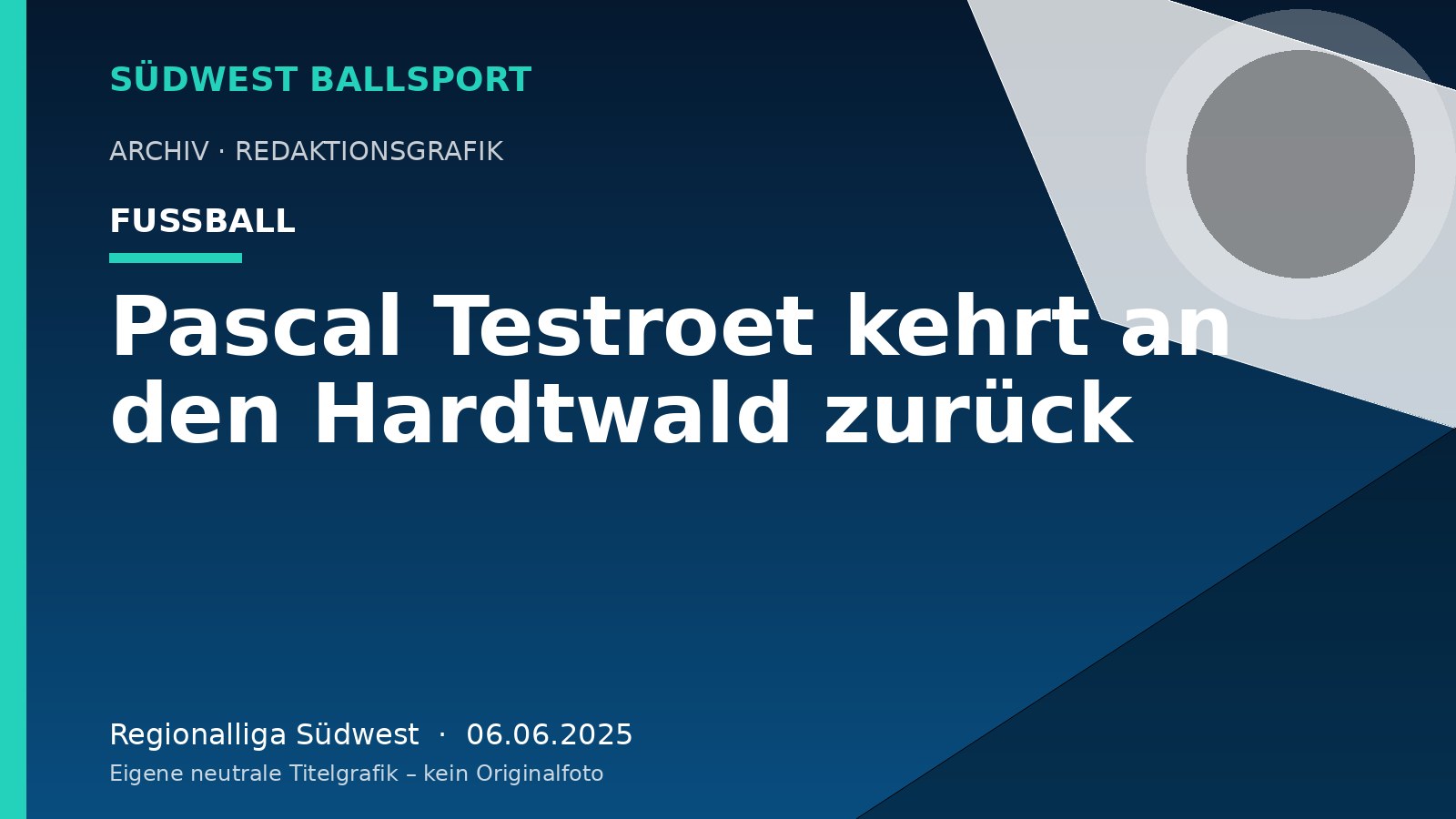 Pascal Testroet kehrt an den Hardtwald zurück – Südwest Ballsport