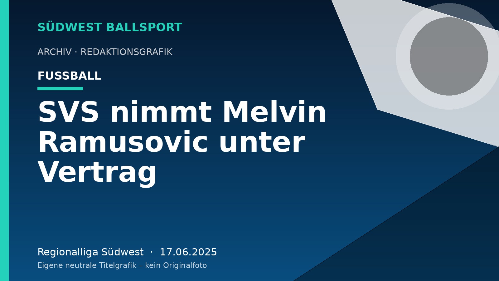 SVS nimmt Melvin Ramusovic unter Vertrag SVS nimmt Melvin Ramusovic unter Vertrag – Südwest Ballsport