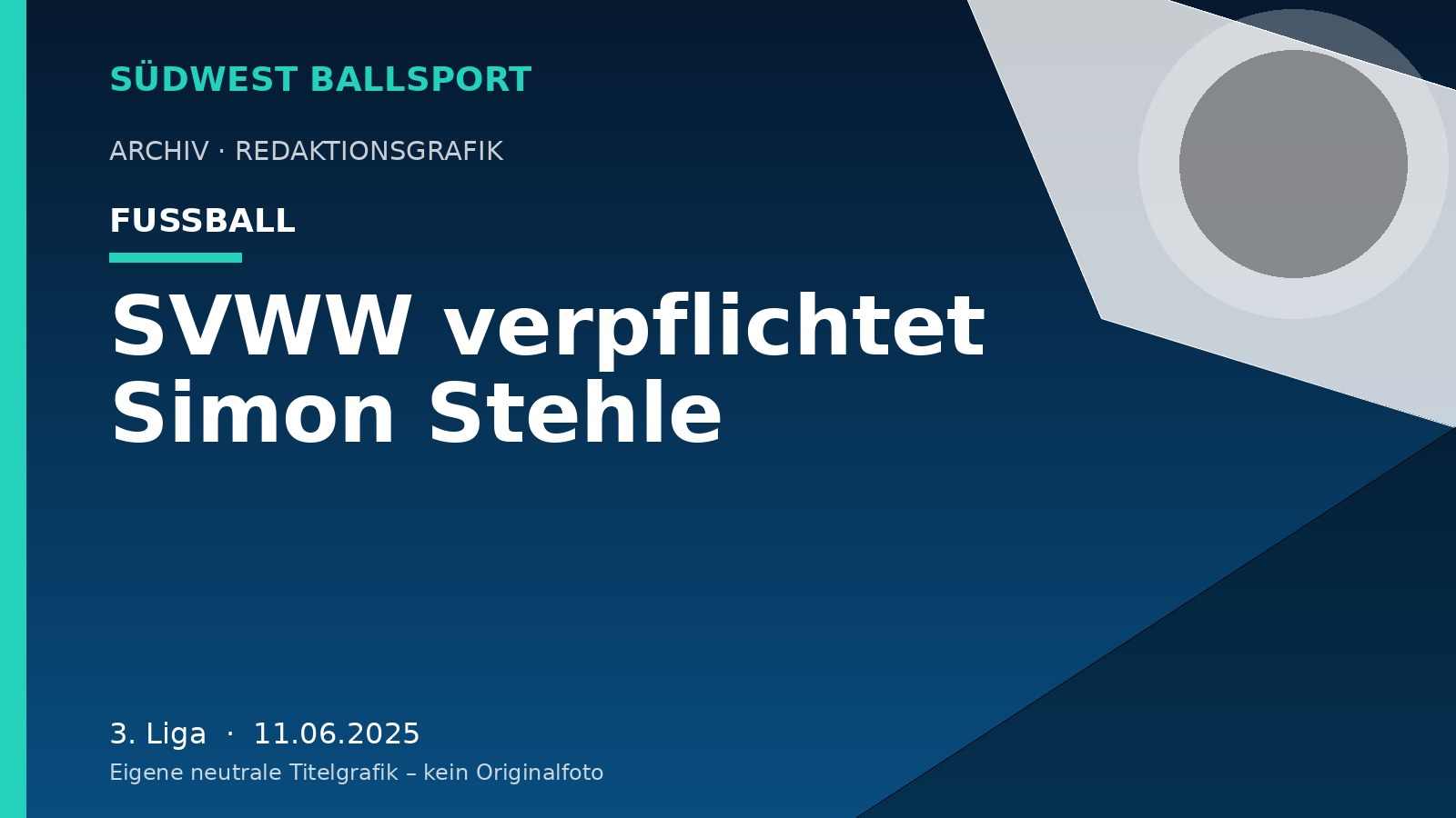 SVWW verpflichtet Simon Stehle SVWW verpflichtet Simon Stehle – Südwest Ballsport