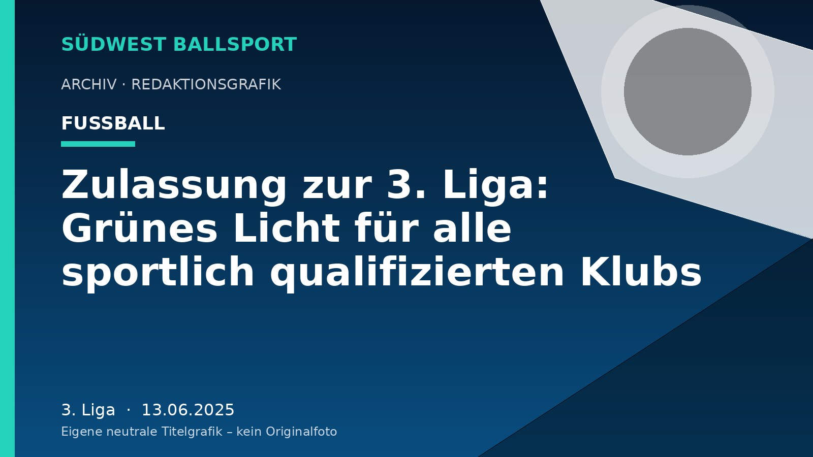 Zulassung zur 3. Liga: Grünes Licht für alle sportlich qualifizierten Klubs – Südwest Ballsport