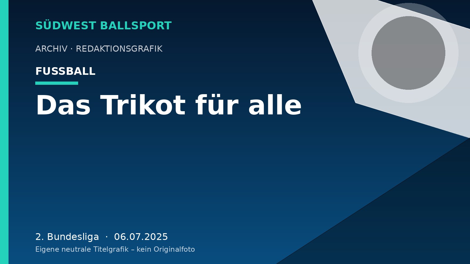 Das Trikot für alle – Südwest Ballsport