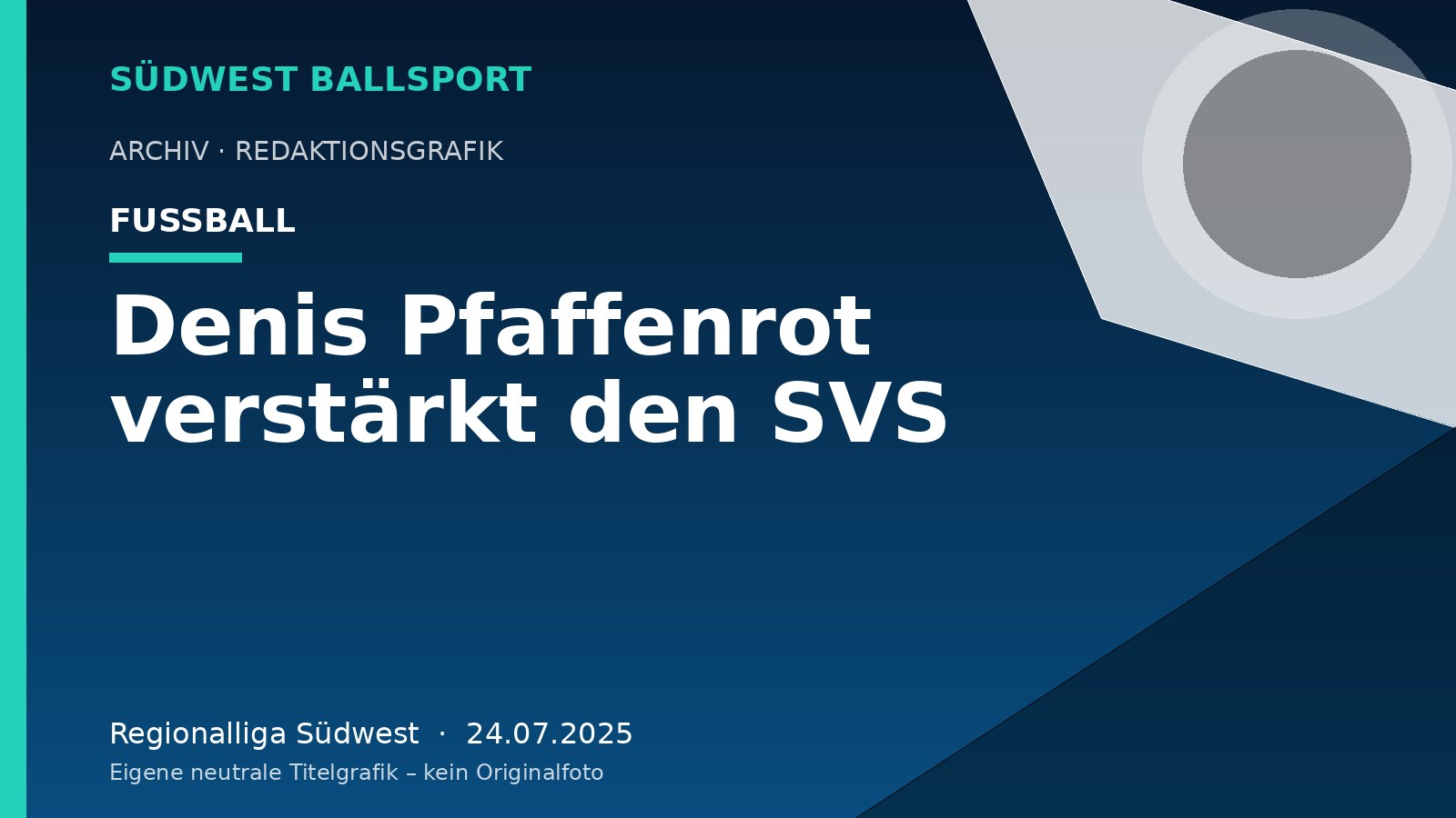Denis Pfaffenrot verstärkt den SVS Denis Pfaffenrot verstärkt den SVS – Südwest Ballsport