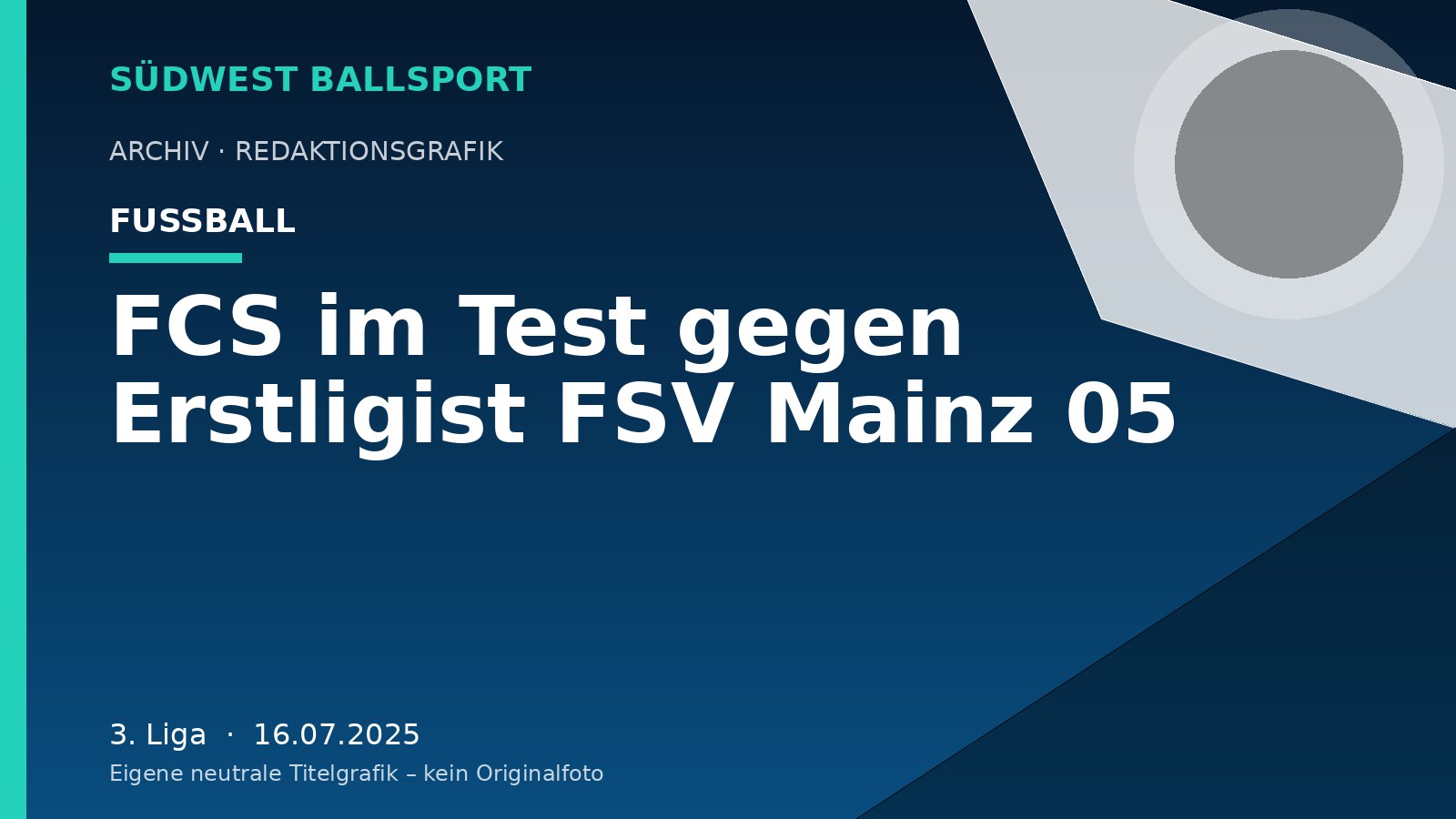 FCS im Test gegen Erstligist FSV Mainz 05 FCS im Test gegen Erstligist FSV Mainz 05 – Südwest Ballsport