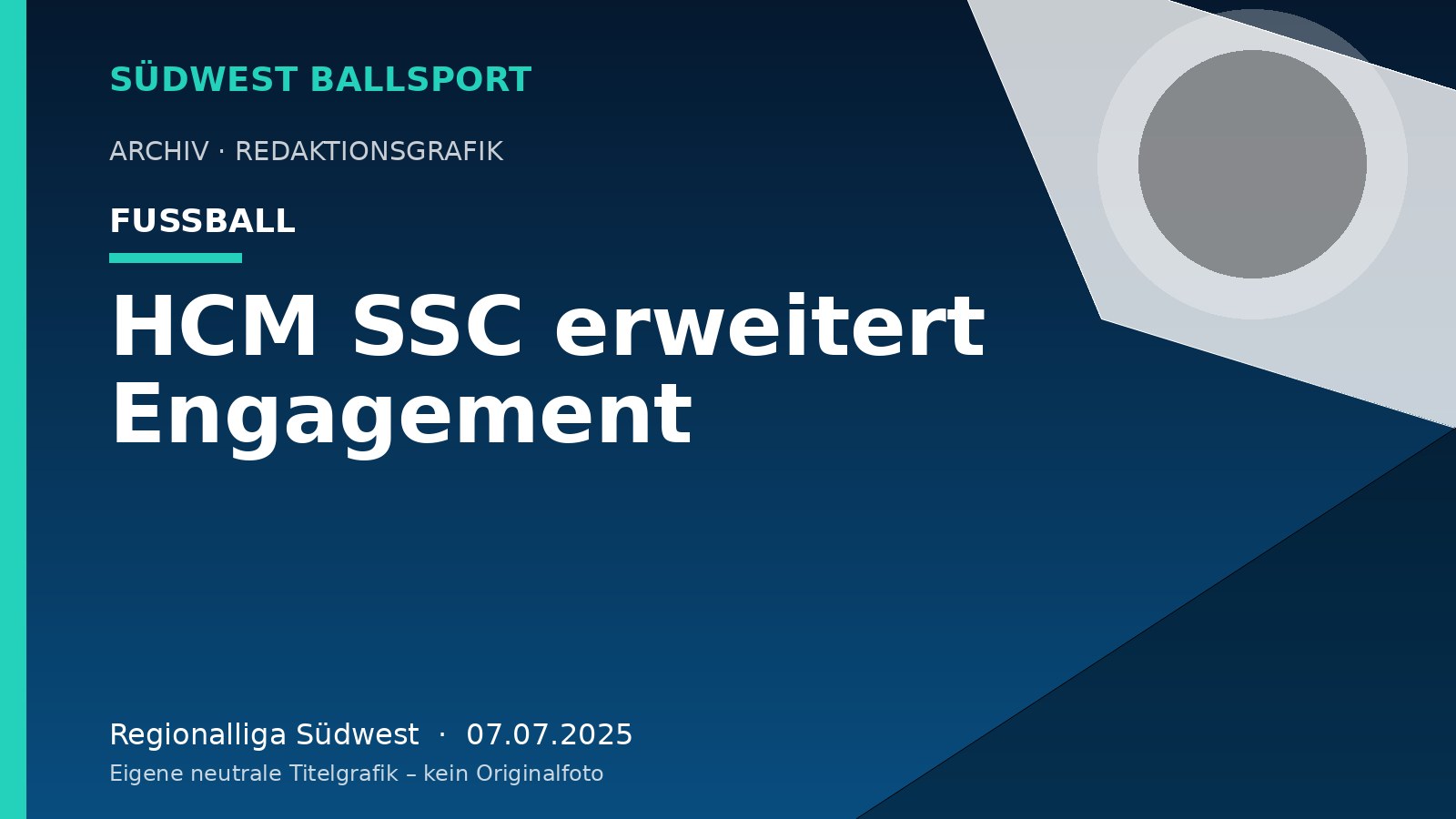 HCM SSC erweitert Engagement HCM SSC erweitert Engagement – Südwest Ballsport