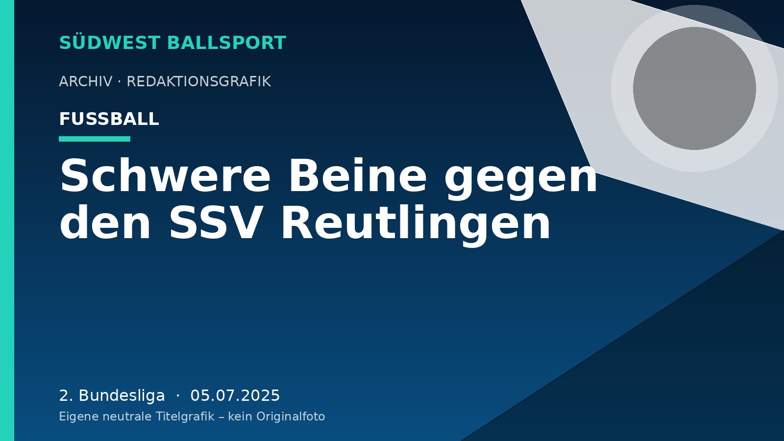 Schwere Beine gegen den SSV Reutlingen – Südwest Ballsport