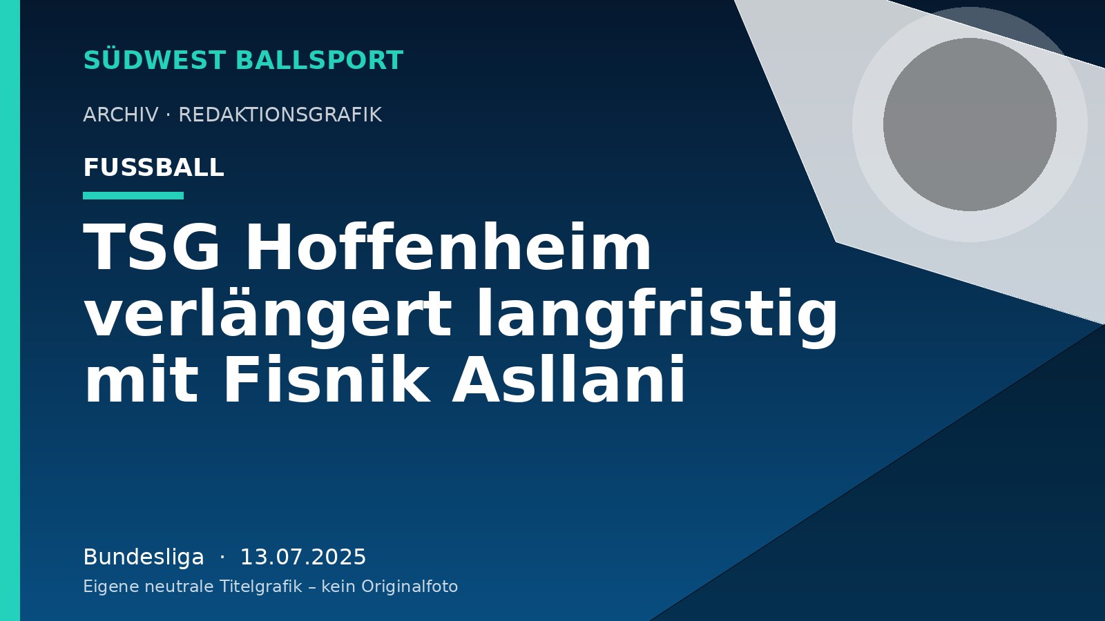 TSG Hoffenheim verlängert langfristig mit Fisnik Asllani – Südwest Ballsport