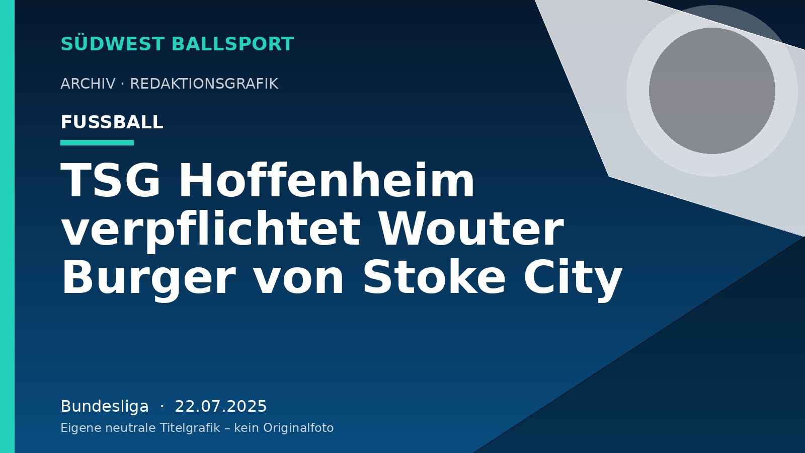 TSG Hoffenheim verpflichtet Wouter Burger von Stoke City – Südwest Ballsport
