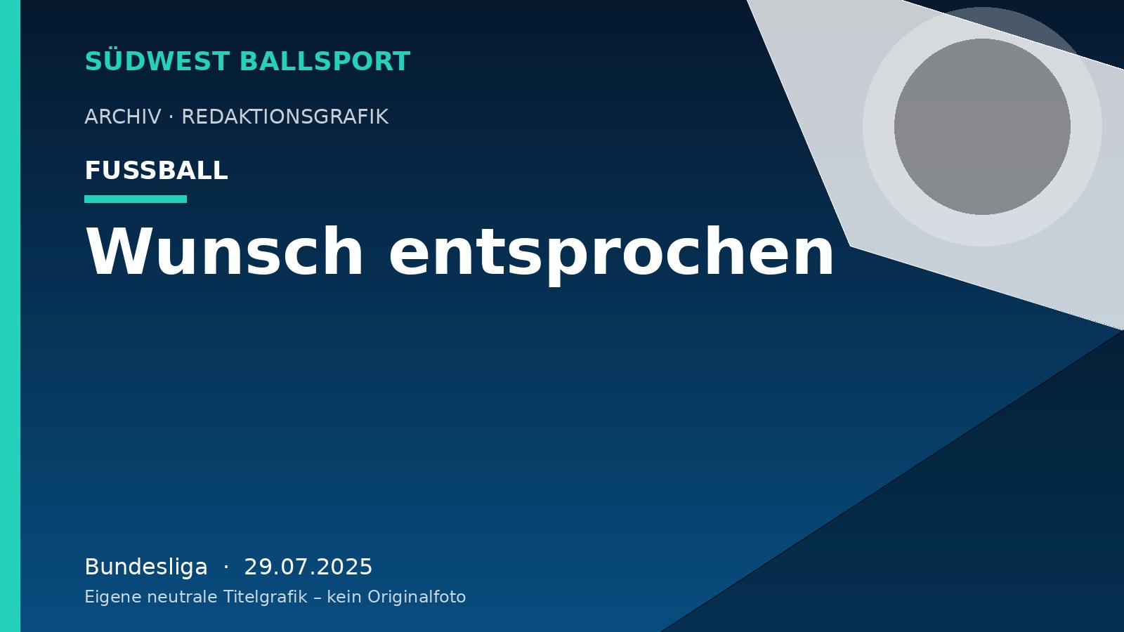 Wunsch entsprochen – Südwest Ballsport
