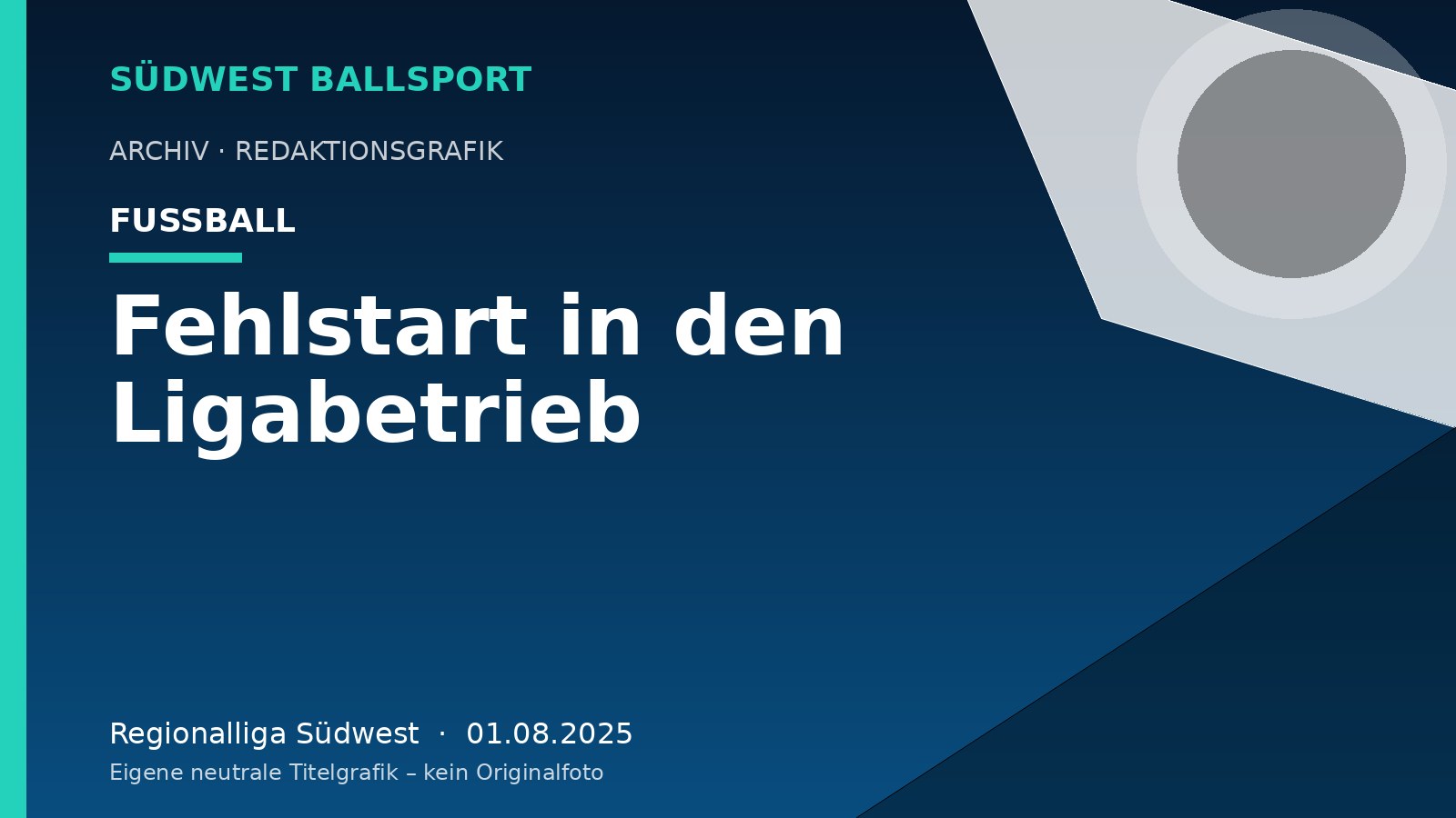 Fehlstart in den Ligabetrieb – Südwest Ballsport