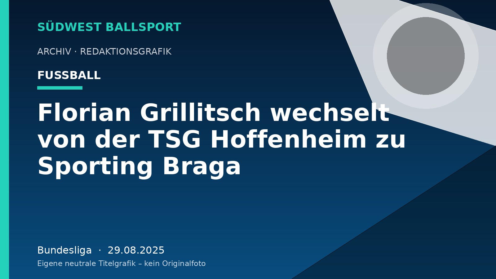 Florian Grillitsch wechselt von der TSG Hoffenheim zu Sporting Braga – Südwest Ballsport