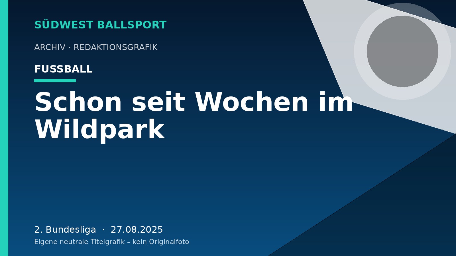 Schon seit Wochen im Wildpark – Südwest Ballsport