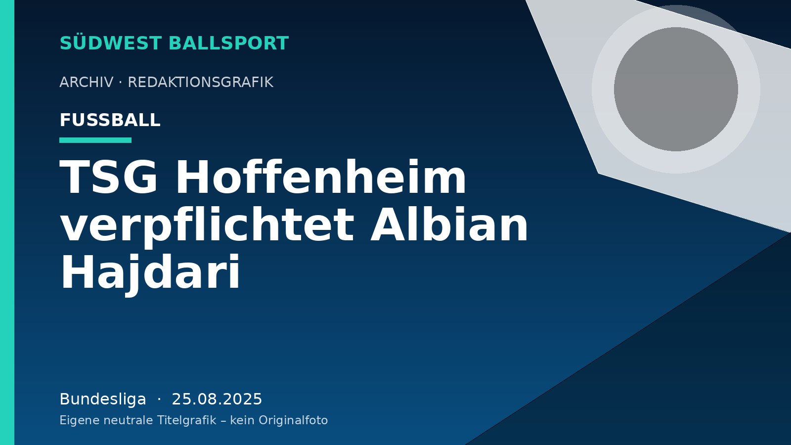 TSG Hoffenheim verpflichtet Albian Hajdari – Südwest Ballsport