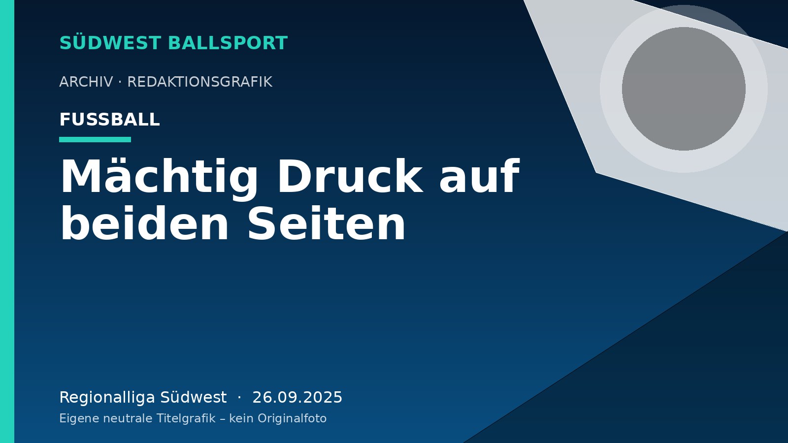 Mächtig Druck auf beiden Seiten – Südwest Ballsport