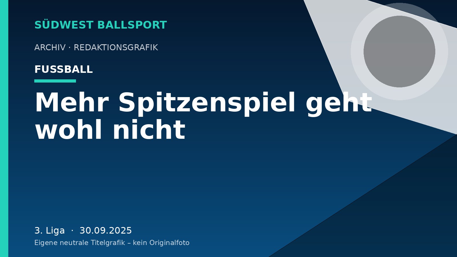 Mehr Spitzenspiel geht wohl nicht – Südwest Ballsport