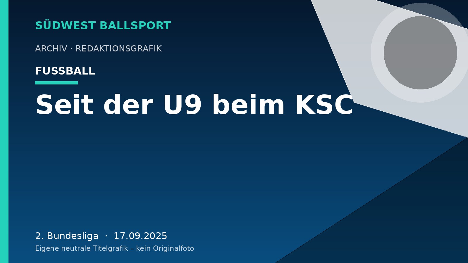 Seit der U9 beim KSC – Südwest Ballsport