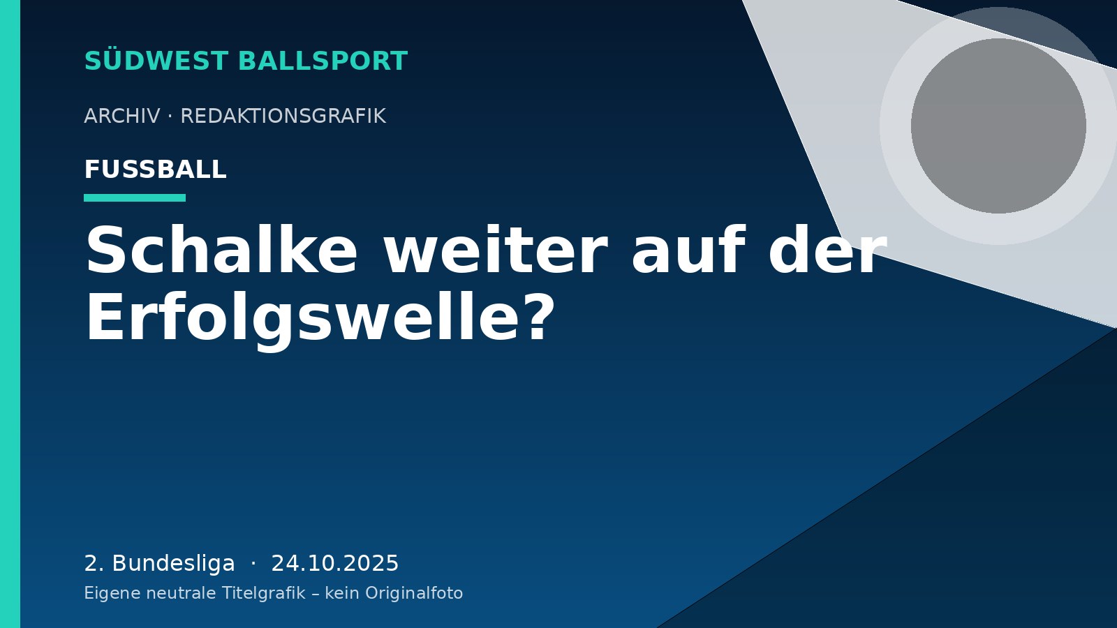 Schalke weiter auf der Erfolgswelle? – Südwest Ballsport
