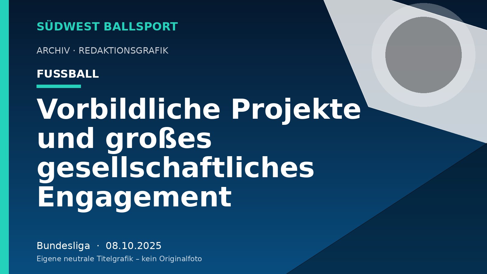 Vorbildliche Projekte und großes gesellschaftliches Engagement – Südwest Ballsport