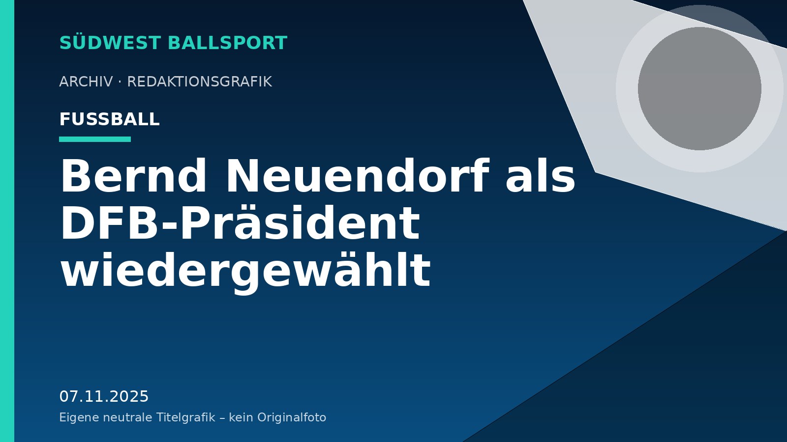 Bernd Neuendorf als DFB-Präsident wiedergewählt – Südwest Ballsport