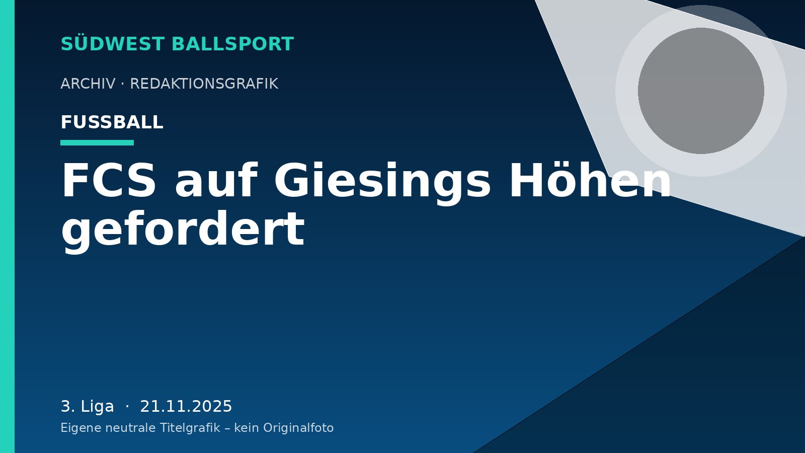 FCS auf Giesings Höhen gefordert – Südwest Ballsport