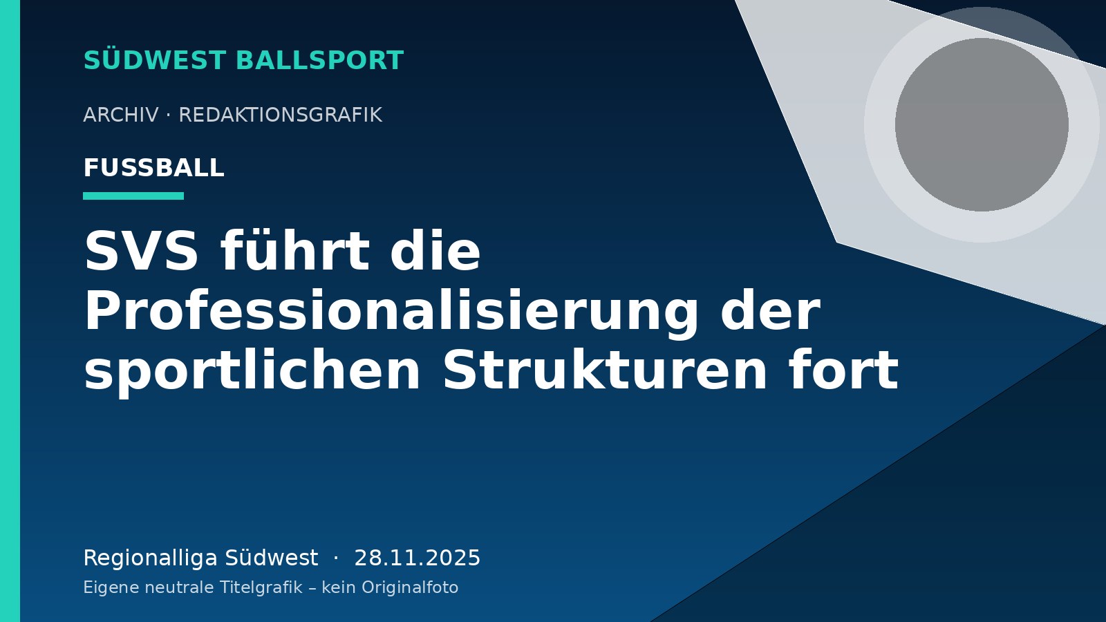SVS führt die Professionalisierung der sportlichen Strukturen fort – Südwest Ballsport