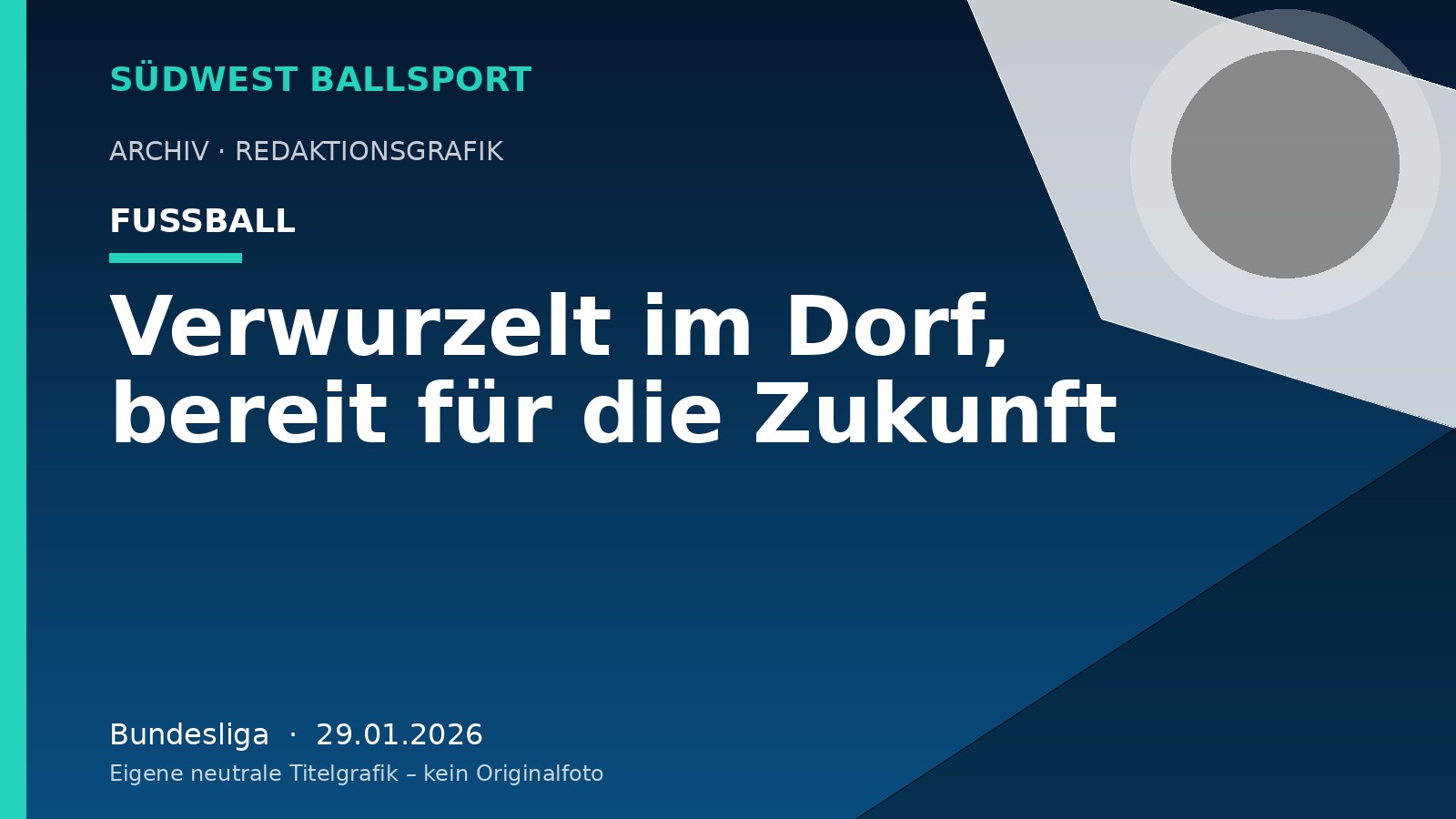 Verwurzelt im Dorf, bereit für die Zukunft – Südwest Ballsport