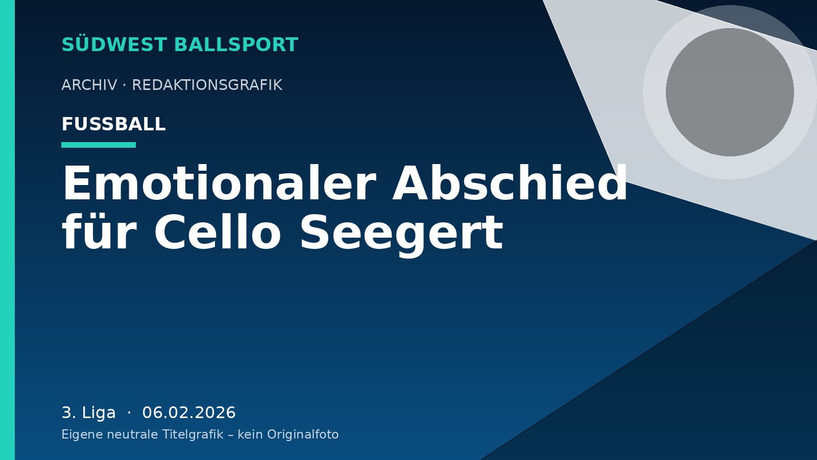 Emotionaler Abschied für Cello Seegert – Südwest Ballsport