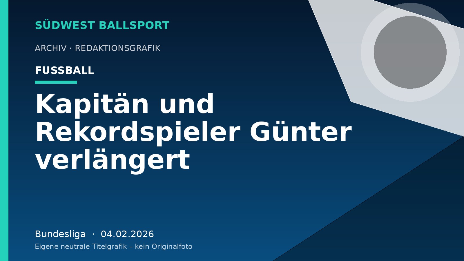 Kapitän und Rekordspieler Günter verlängert – Südwest Ballsport